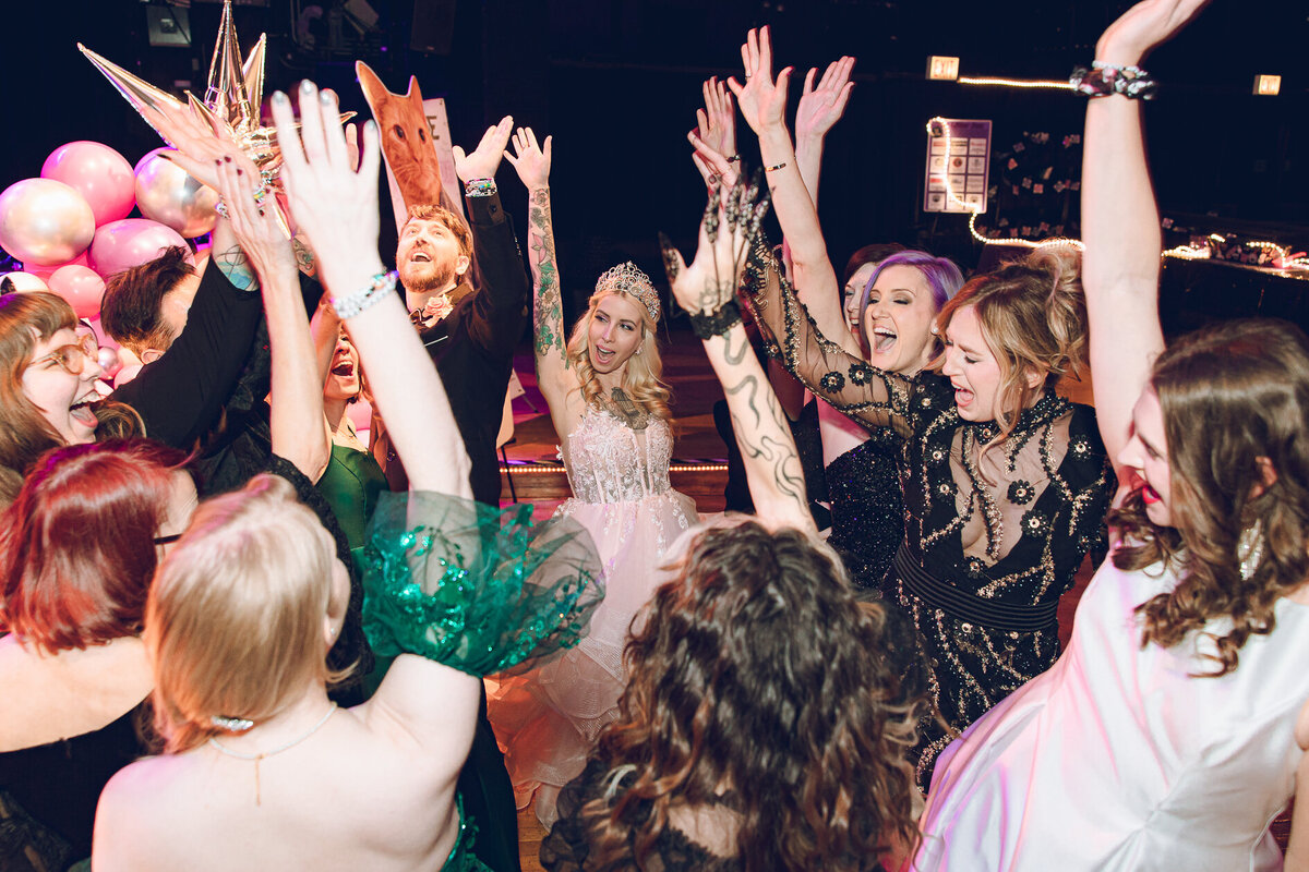 Event photography for The Catcade Cat Prom at Park West in Chicago