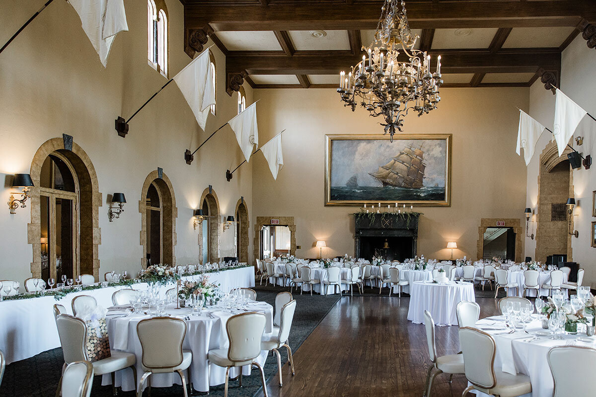 luxury wedding grosse pointe yacht club MI