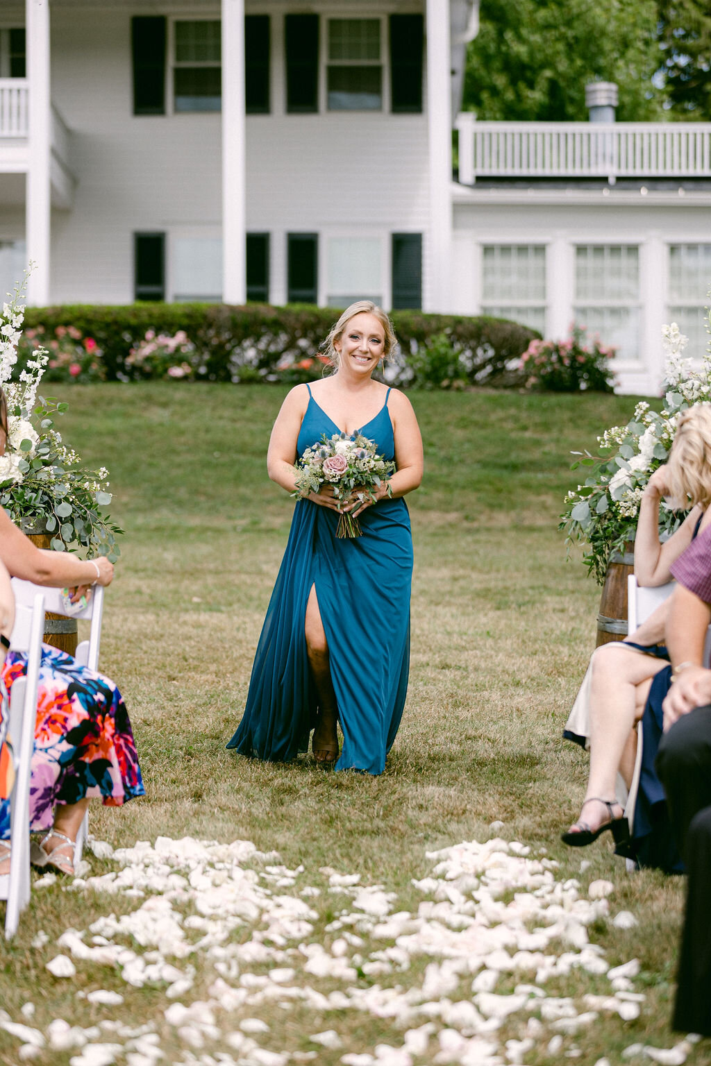 bridesmaid-outdoor-wedding-ceremony-windridge