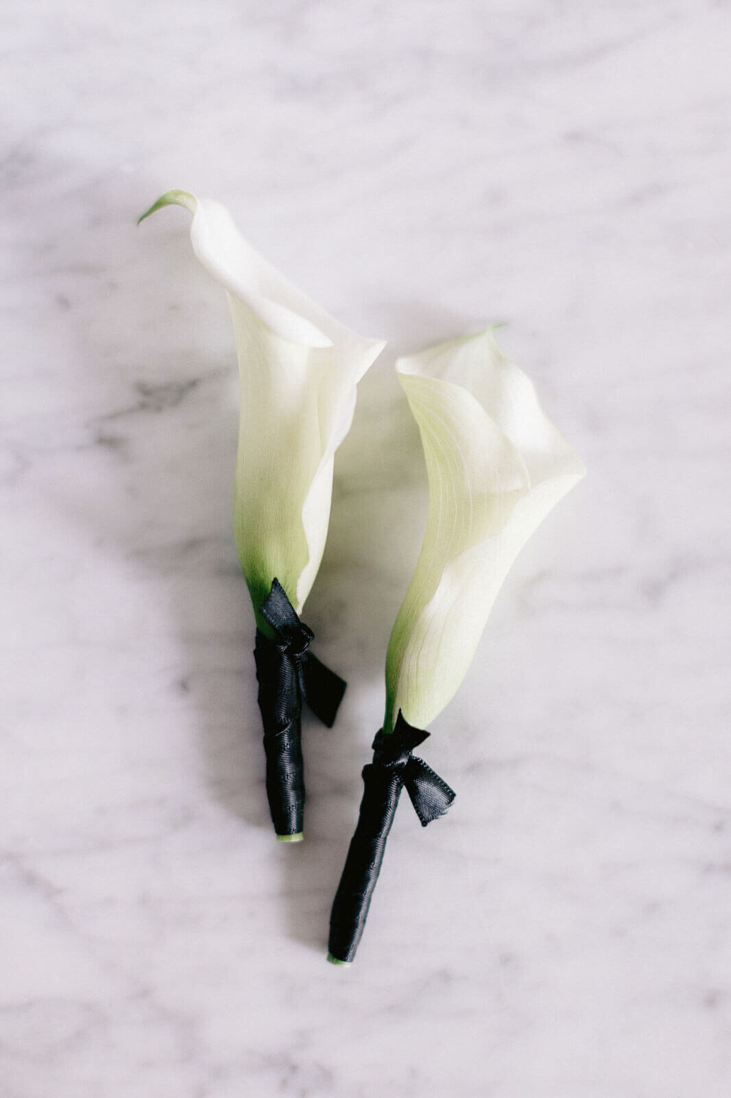 Boutonnières for the grooms in The Skylark, New York. Wedding Image by Jenny Fu Studio