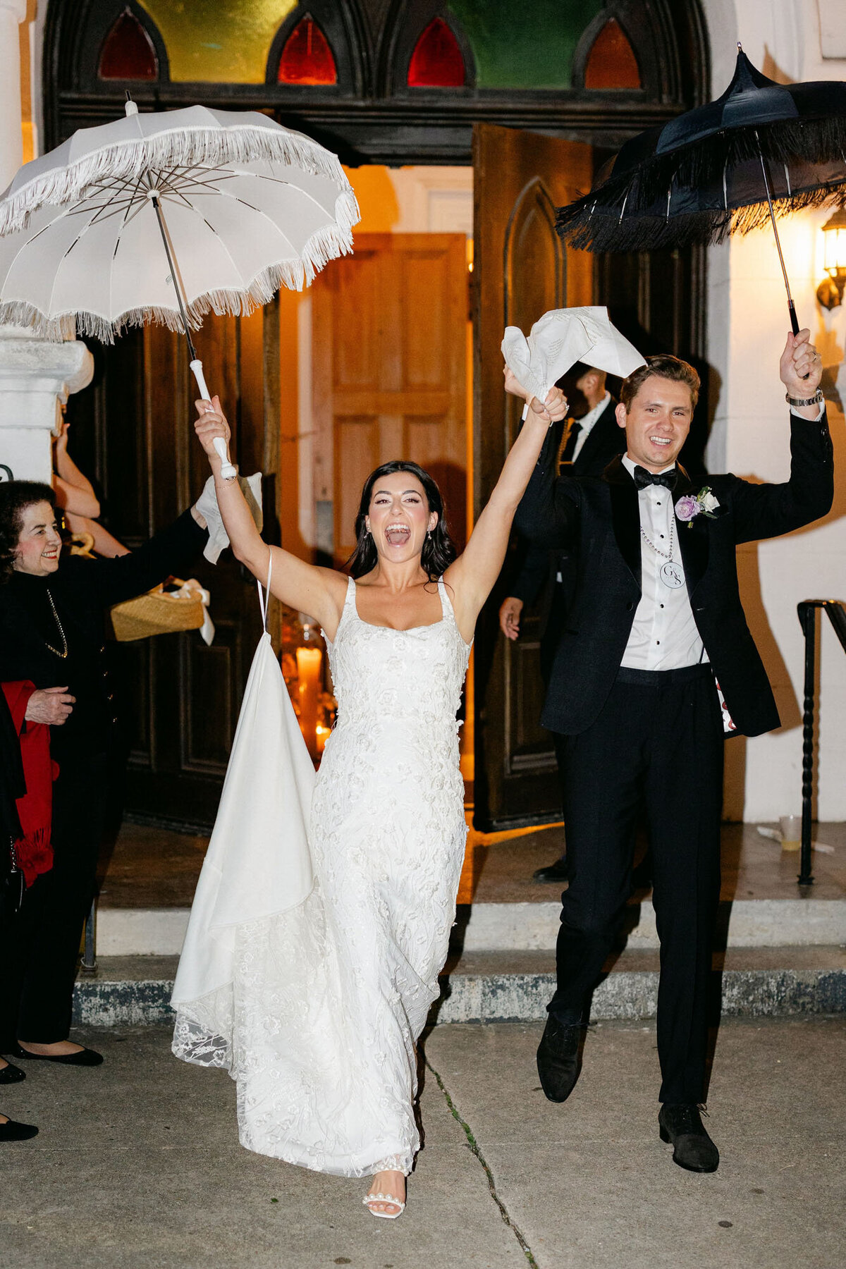 Gracie and Sean's wedding reception at il Mercato in New Orleans, LA