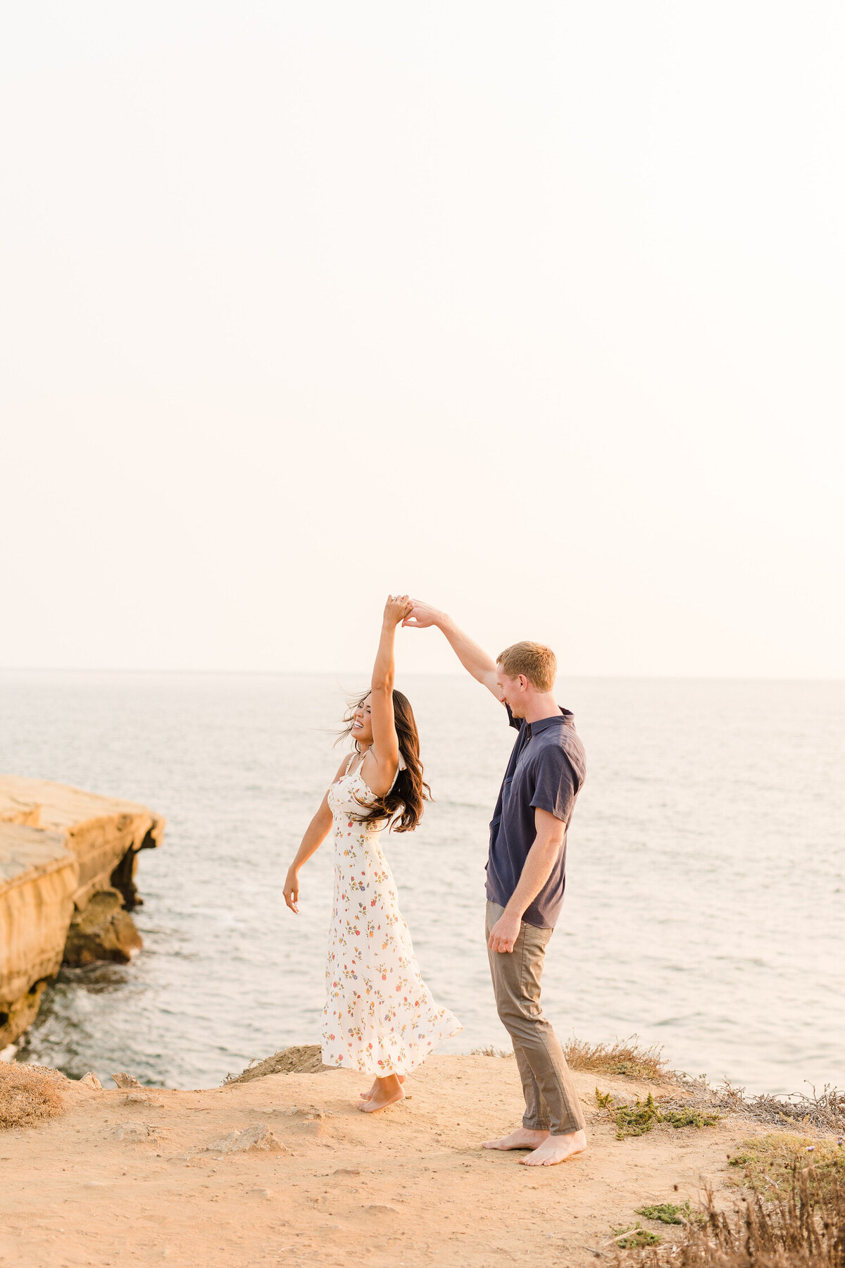 Sunset Cliffs Engagement 014