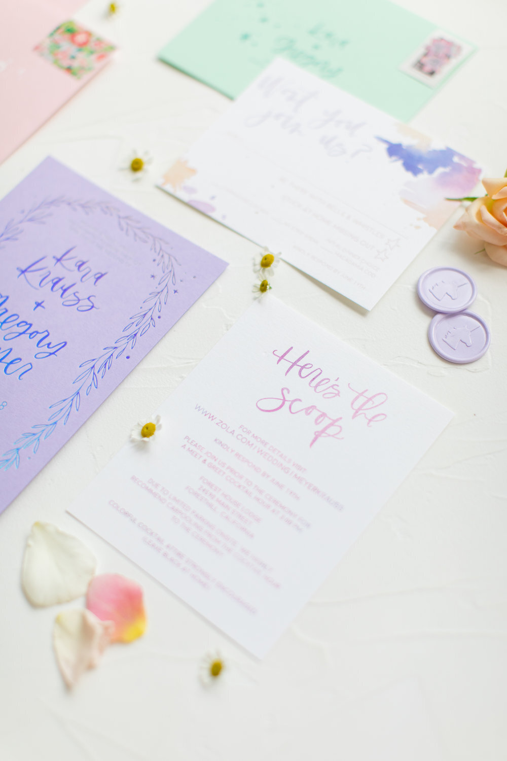 colorful+rainbow+wedding+invitations