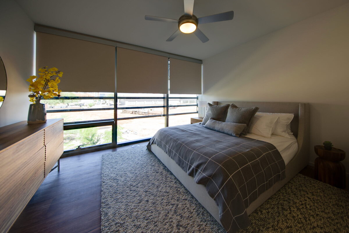 Grey Shades in bedroom