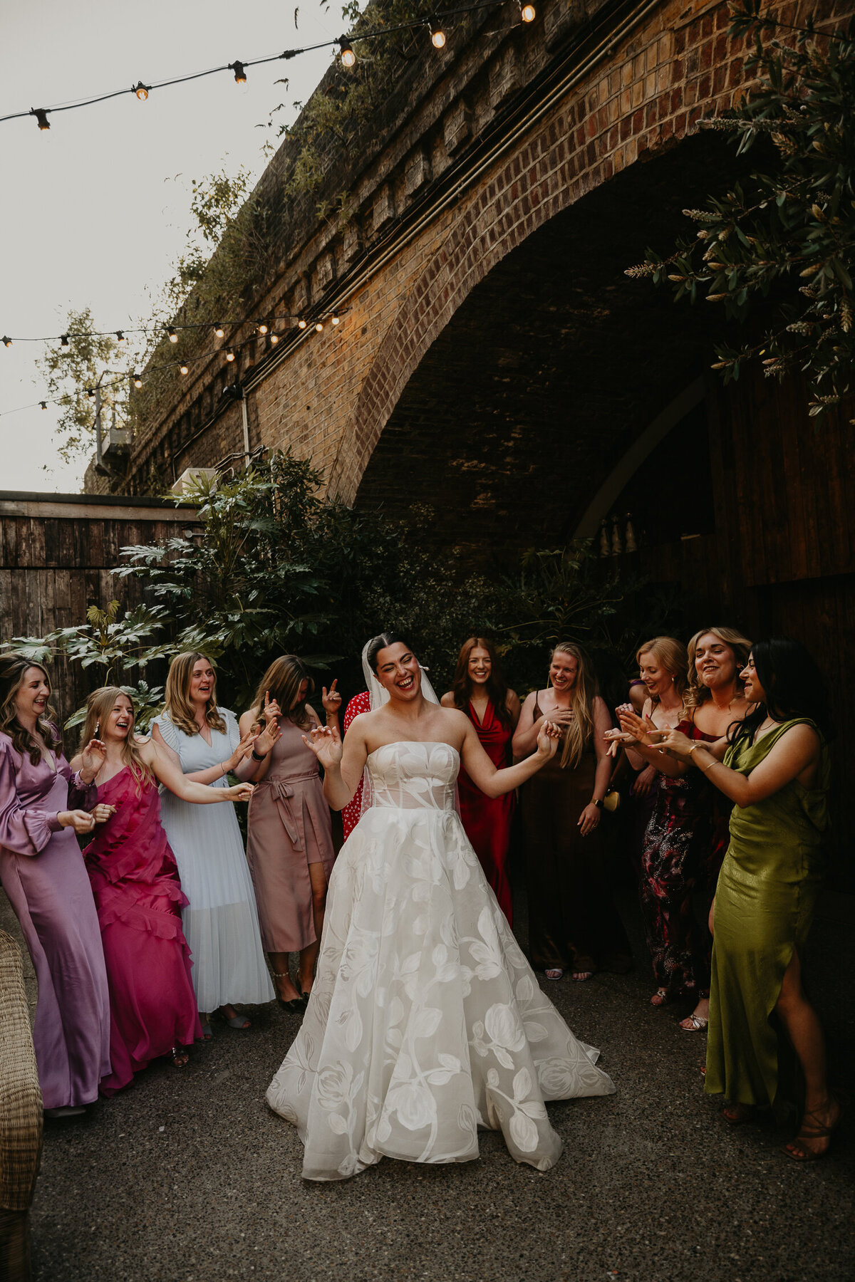 A Bride and her Bridesmaids party at 100 Barrington. 