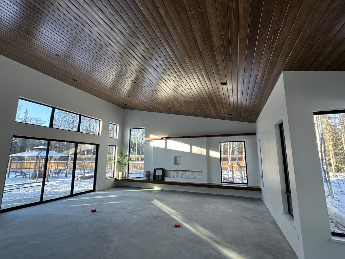 Remodeling Project by Blue River Builders on Alaska's scenic Kenai Peninsula.