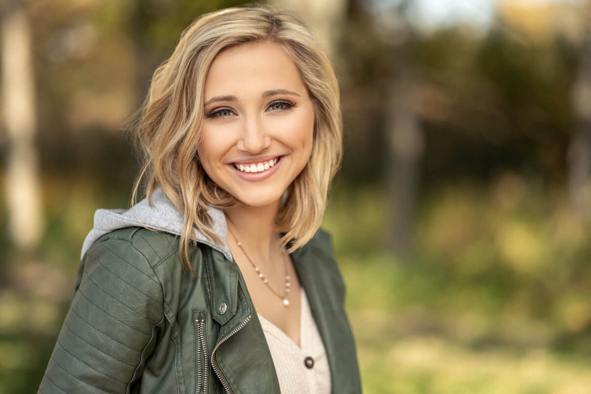 Golden hour senior photo