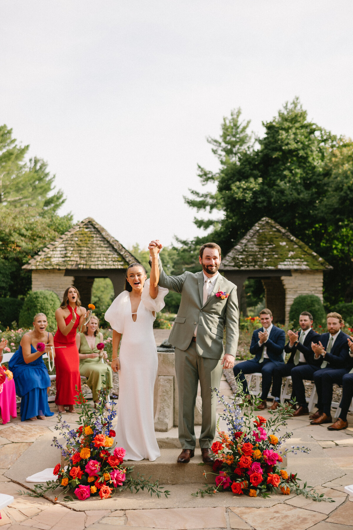 Des Moines Art Center wedding day