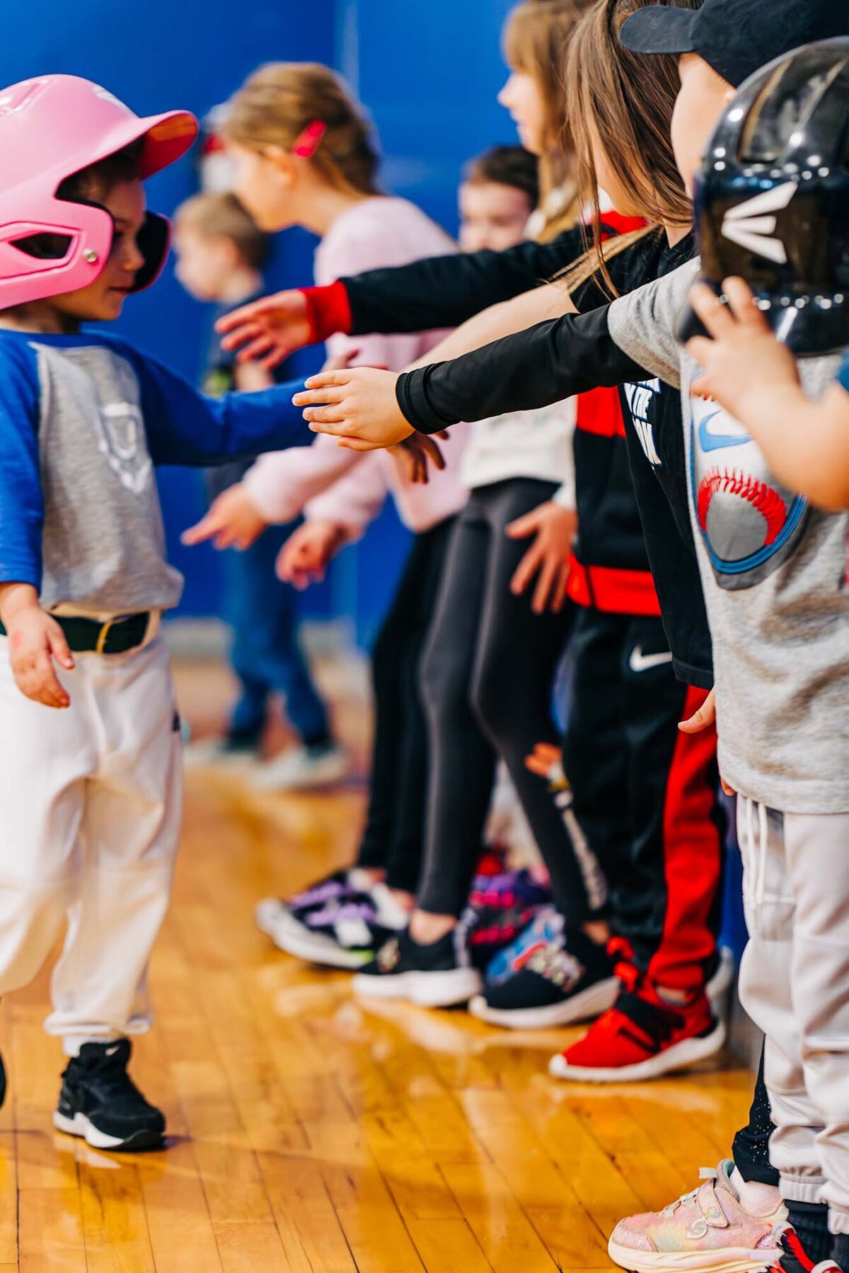 Tee ball sportsmanship