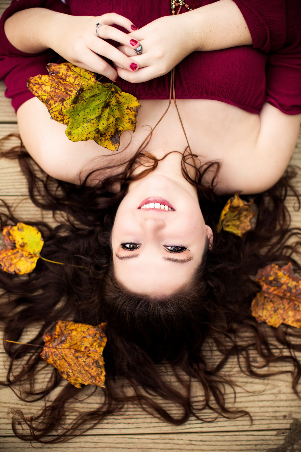 autumn senior portraits in east Tennessee