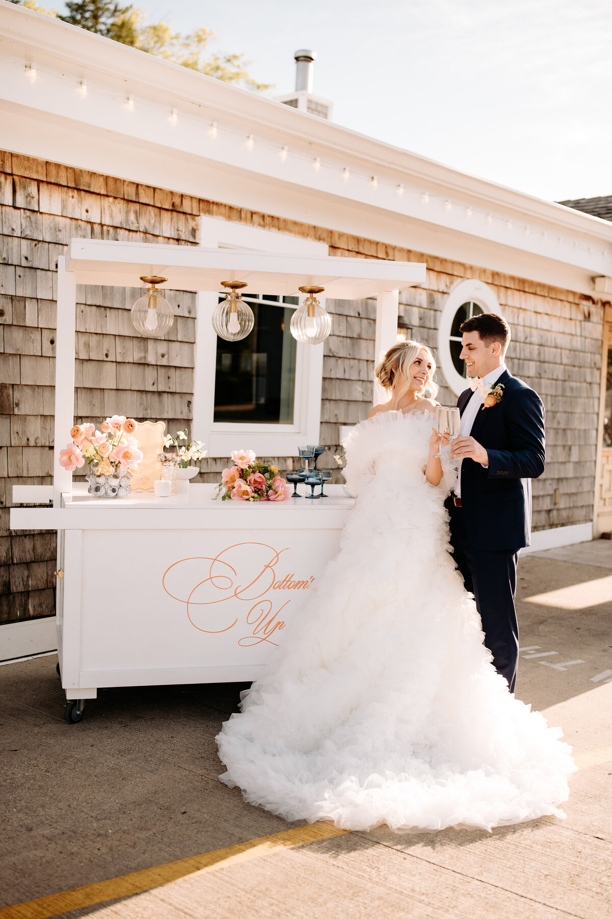 Fluffy Sunset Citrus Palette Pier 290 wedding lake geneva-84