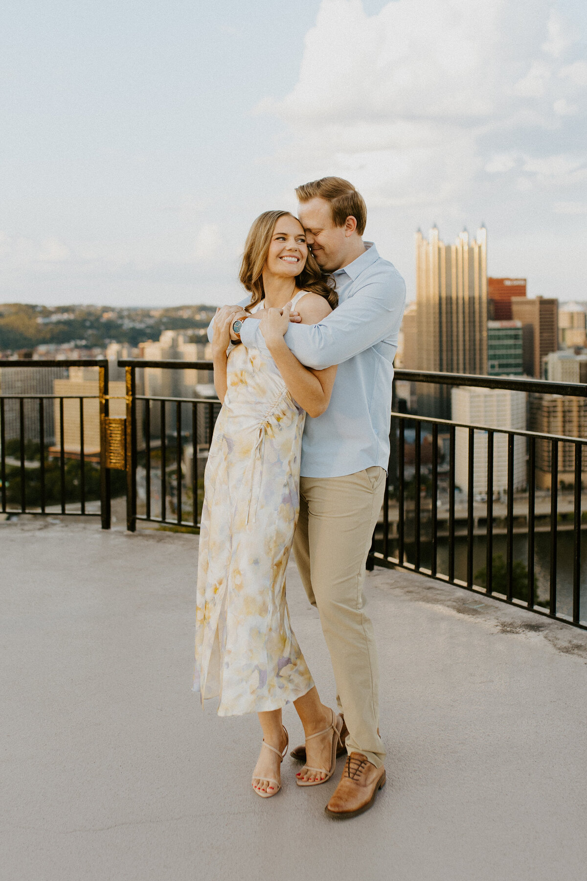 mount washington engagement session