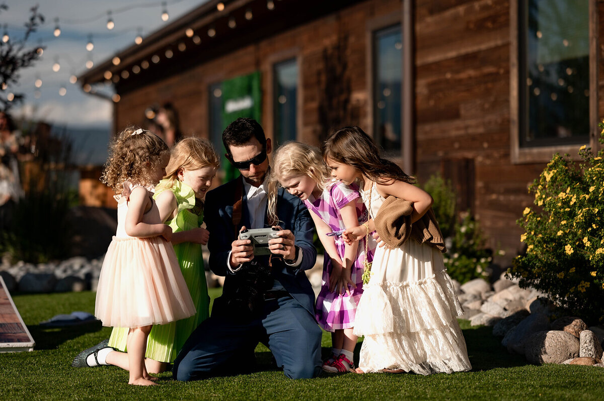 Drone Wedding Photography Colorado