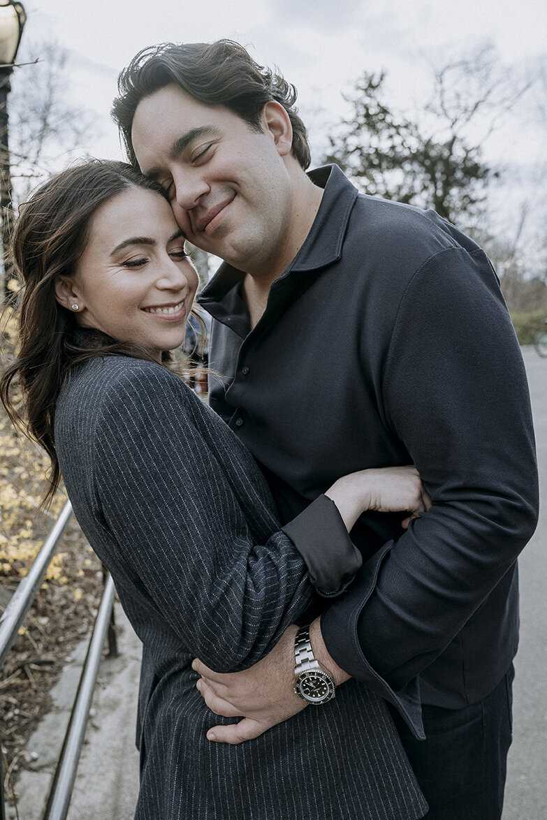 Mira Park Photography NY based wedding photographer Wedding proposal and engagement portrait in Central Park, NY