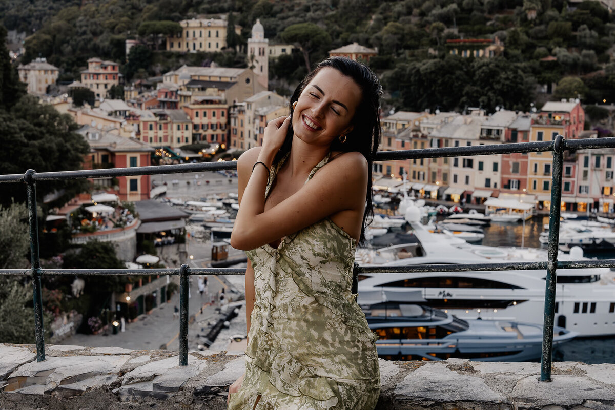 portofino italy portrait photos