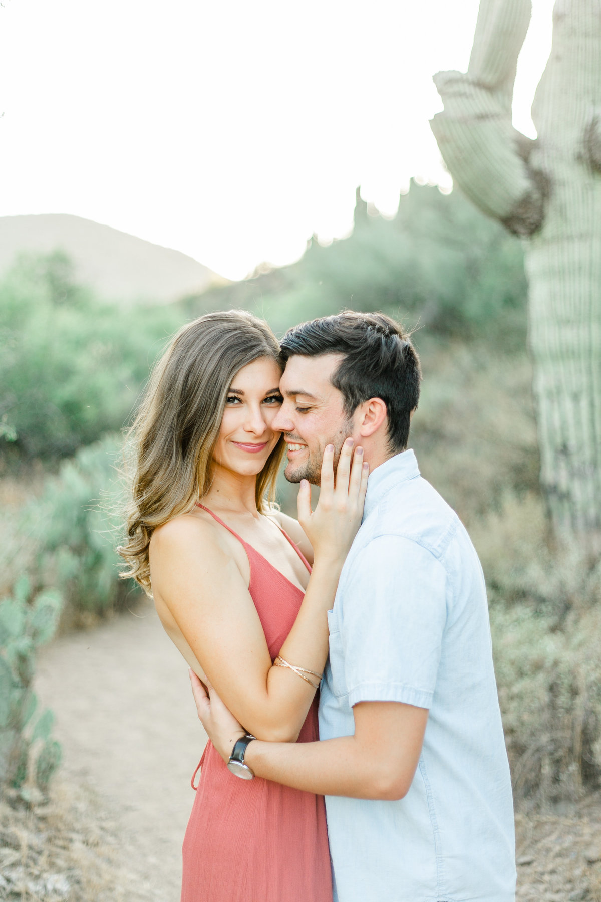 Karlie Colleen Photography - Arizona Desert Engagement - Brynne & Josh -121