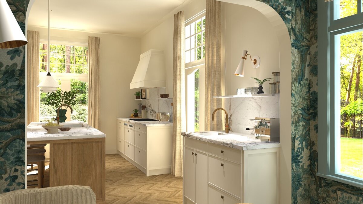 PC Hooft, Hilversum - V02.4 - Keuken