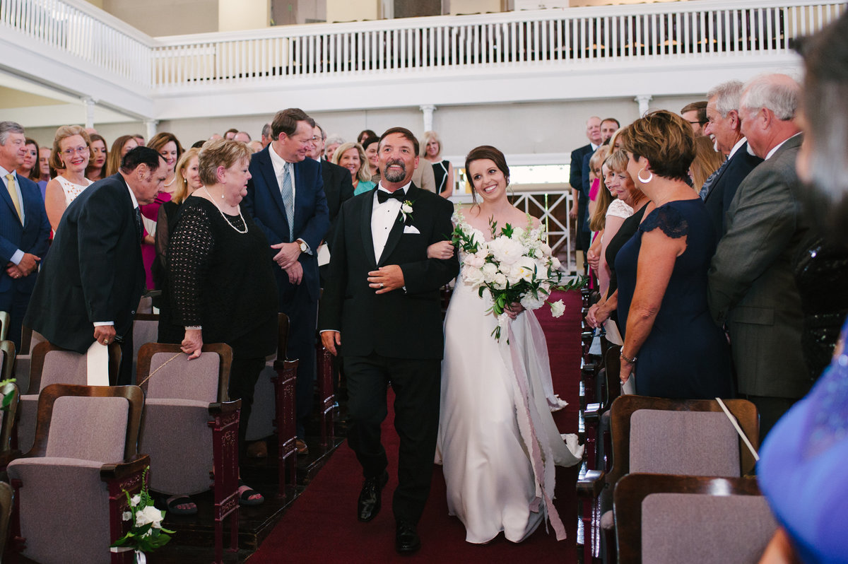 Bride Processional at UGA Chapel