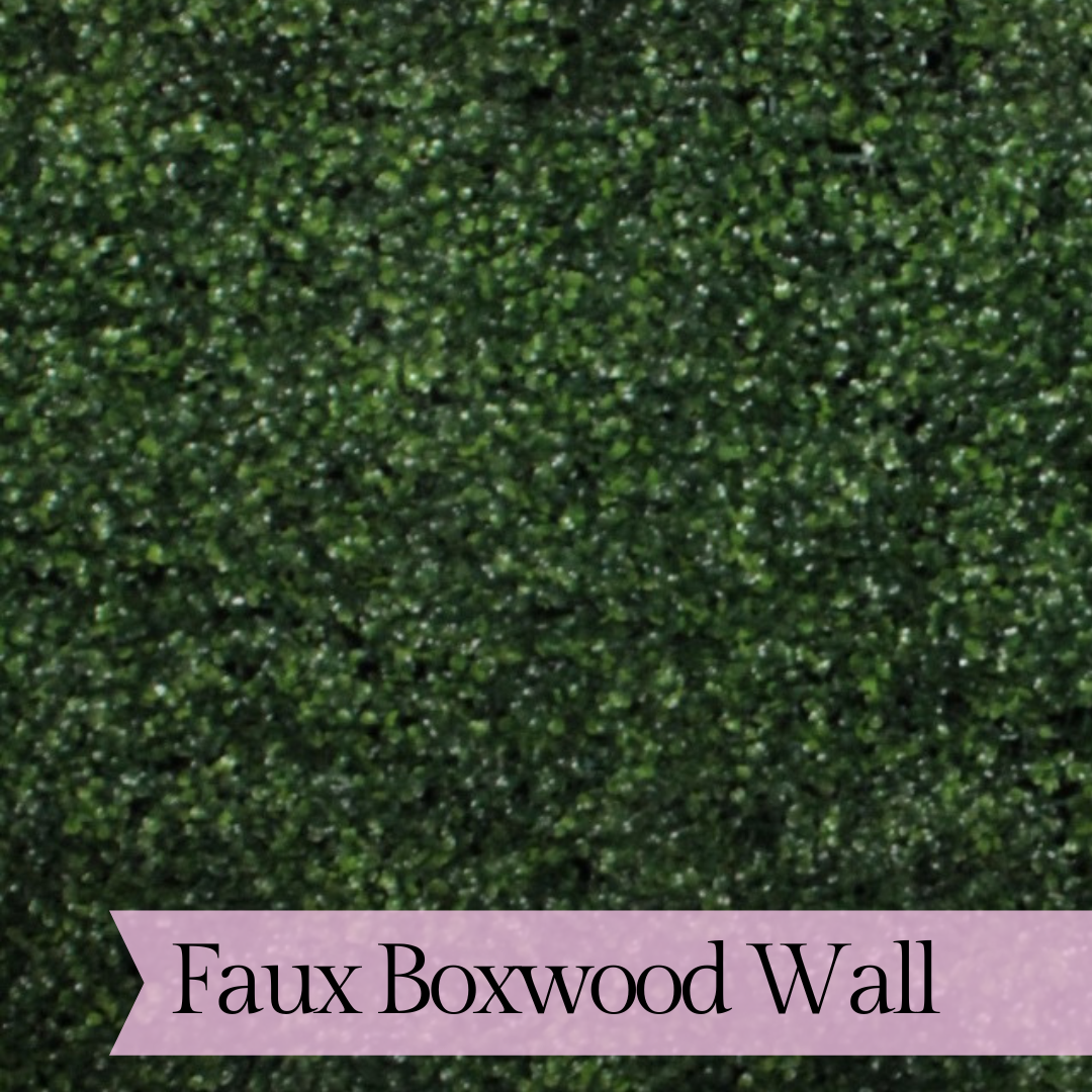 500 - Faux Boxwood Wall