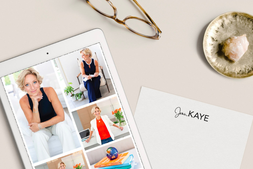 Jenn Kaye Coaching Website Stationary