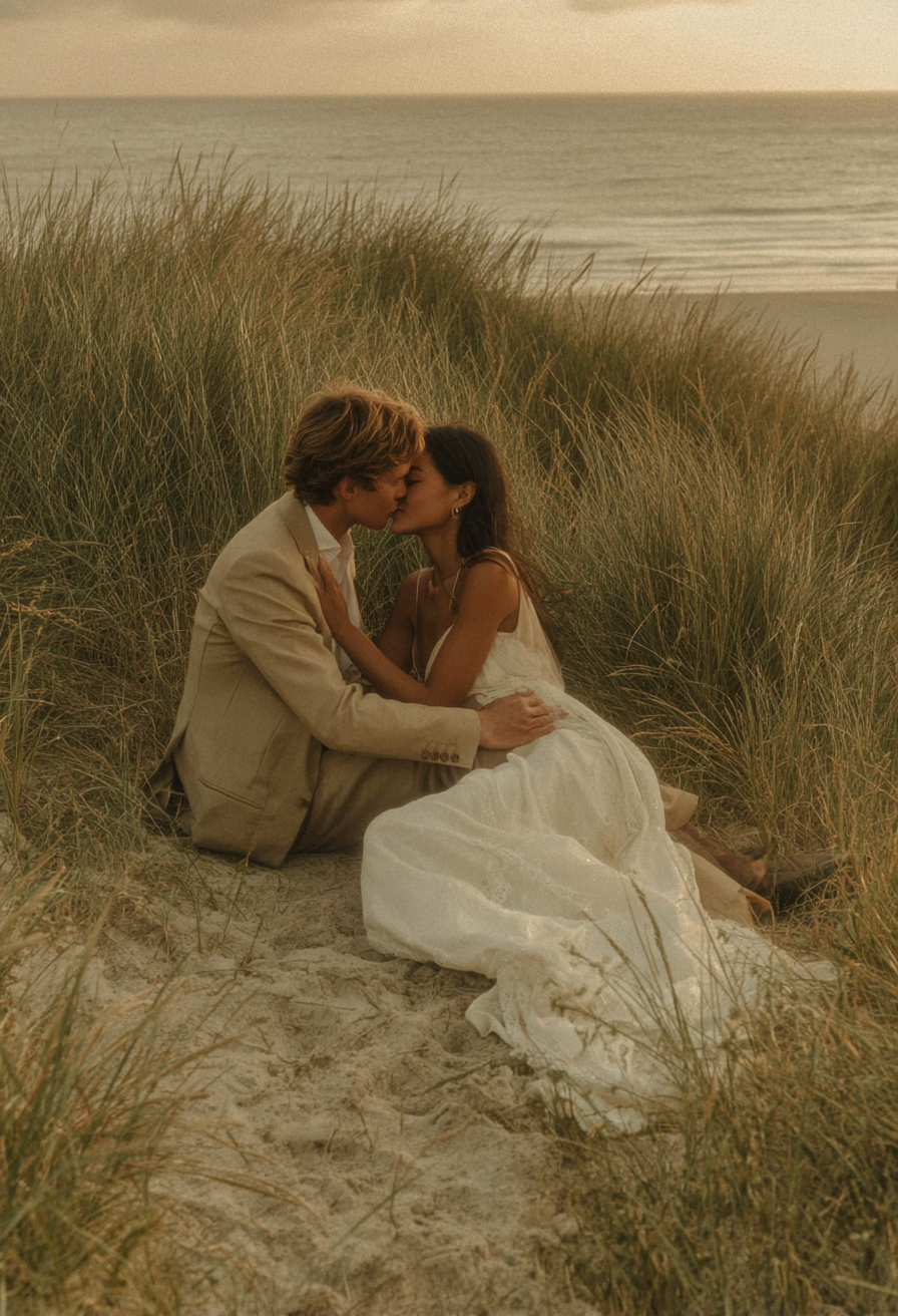 u8487914977_a_photo_of_an_attractive_couple_sitting_on_the_be_046b0443-4377-4168-a498-c2e357c15a3c_1