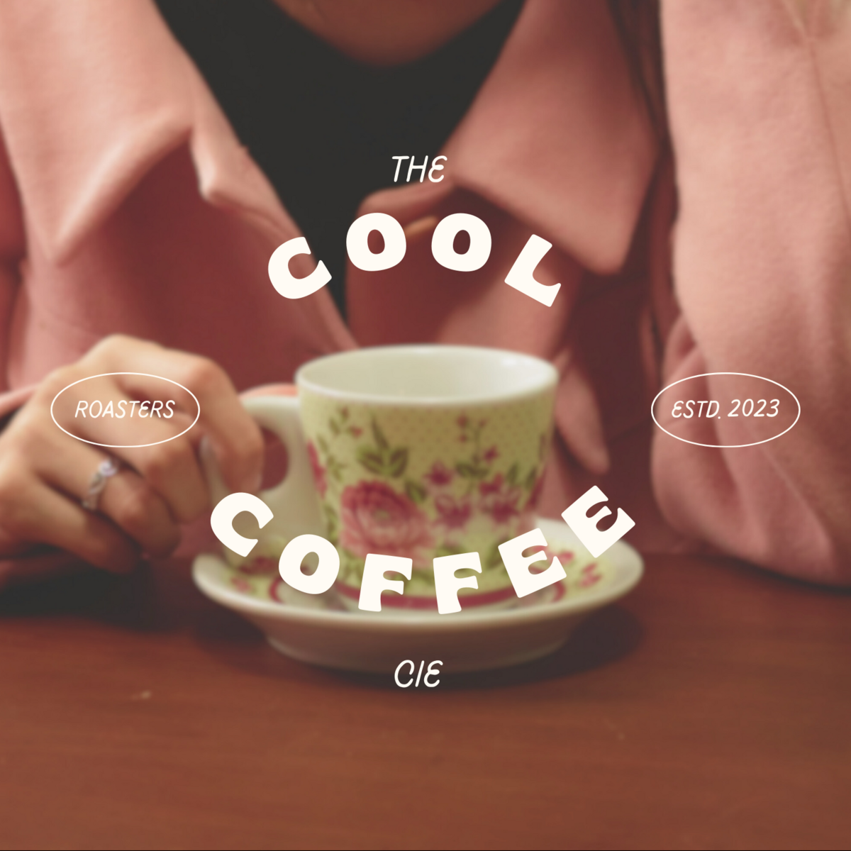 The Cool Coffee Cie canva brand identity for a cool and groovy coffee shop