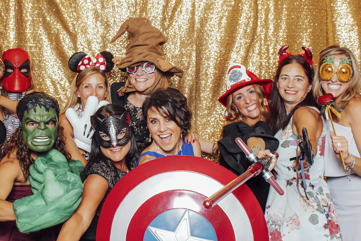 Popular photo booth rental at Carriage House in Galloway, Atlantic County, New Jersey