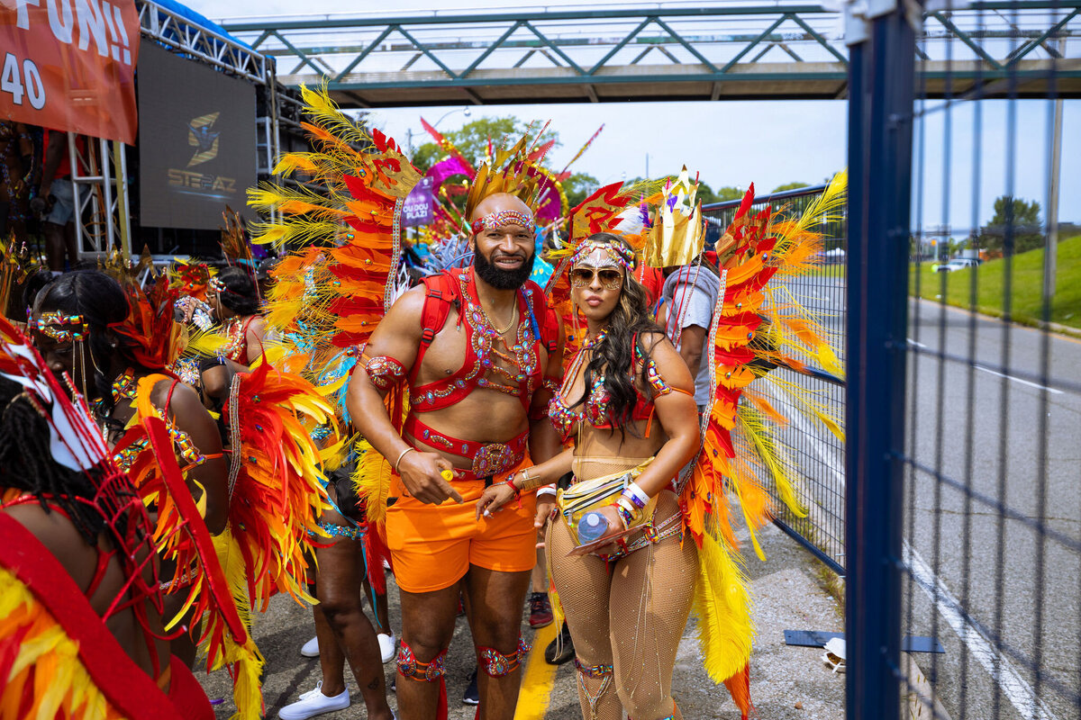 Photos of Masqueraders from Toronto Carnival 2023 - Sunlime Mas Band - Medium Band of The Year 2023-121