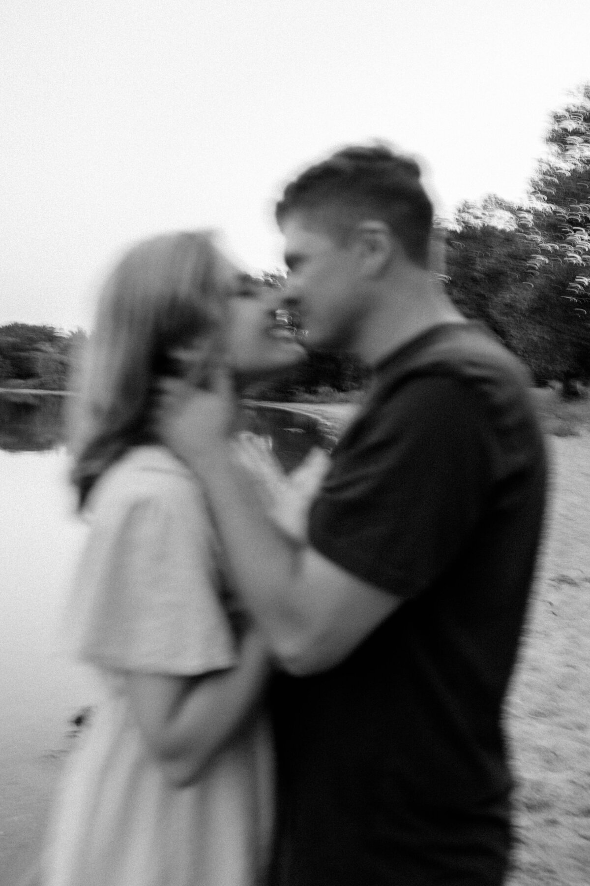 blurry-engaged-couple