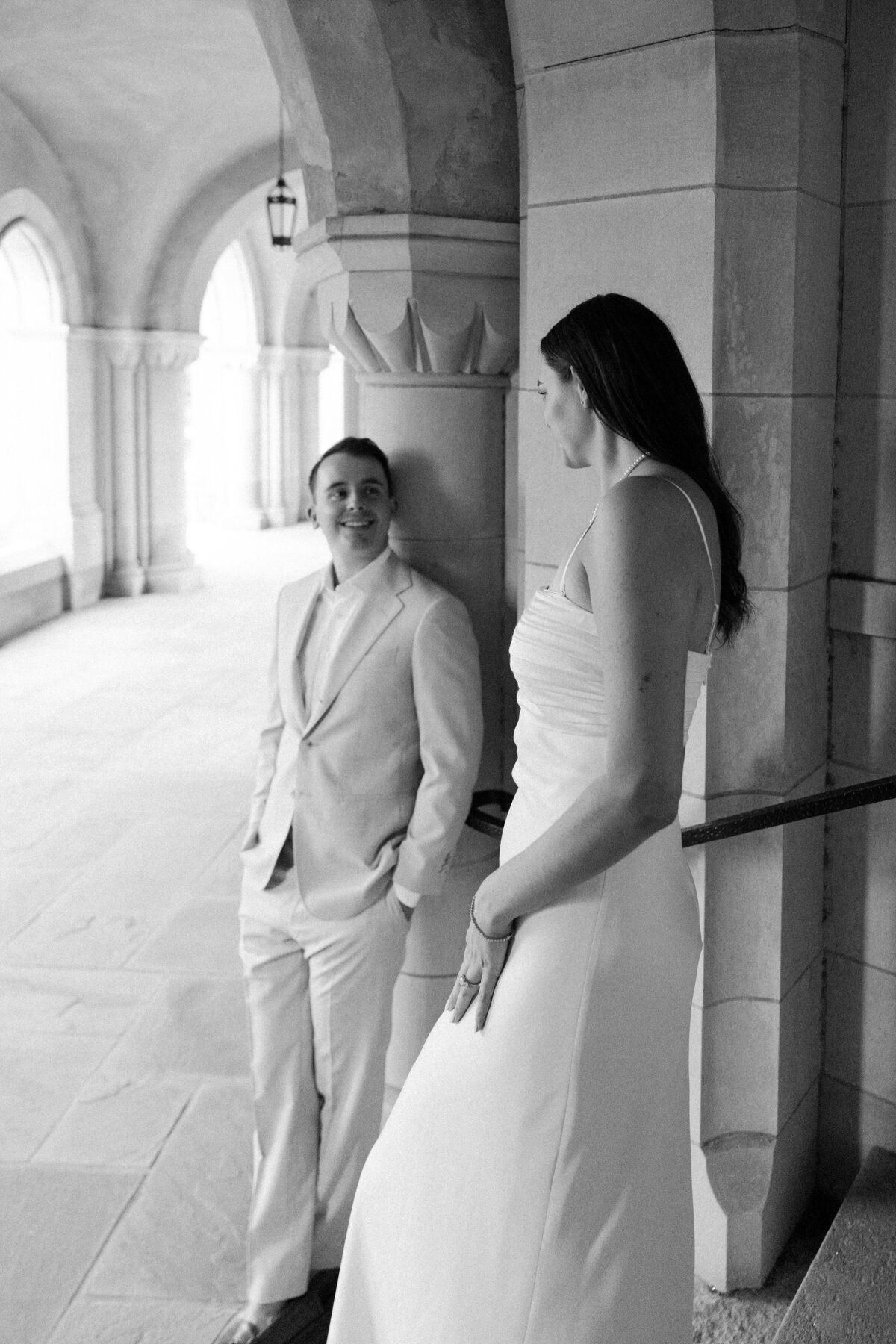 Michelle  Dylans Engagement Session_National Cathedral Washington DC Wedding Photographers_0016