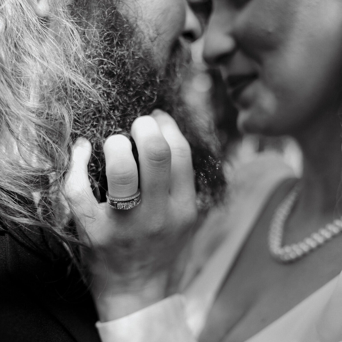 close up of ring