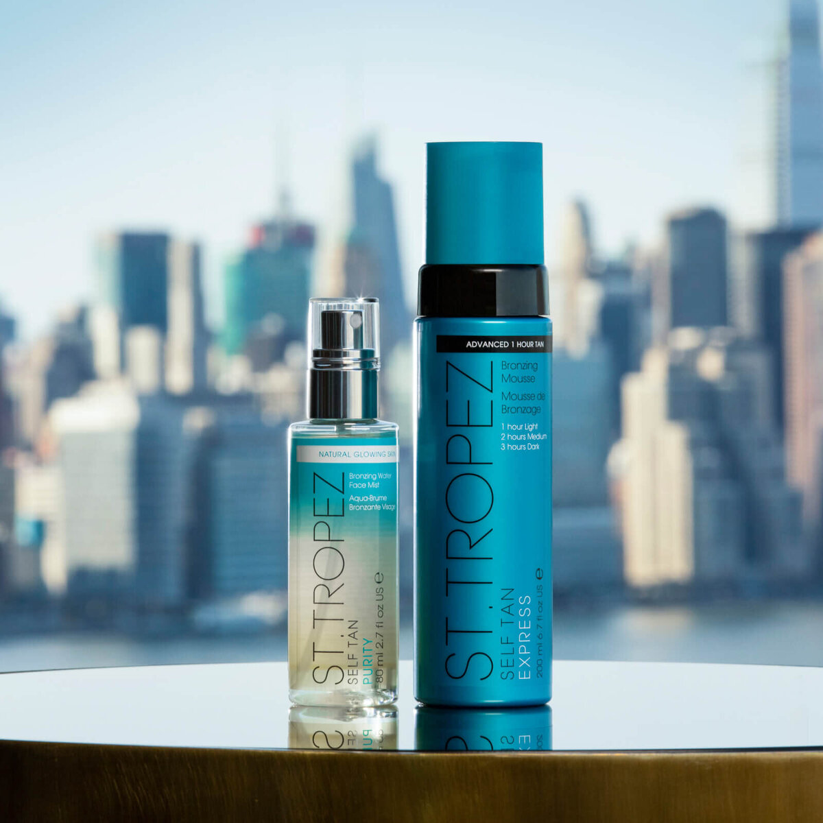 St. Tropez self-tanning product – luxury bronzing brand featured in beauty and wellness campaigns by SA Communications, UK PR agency.