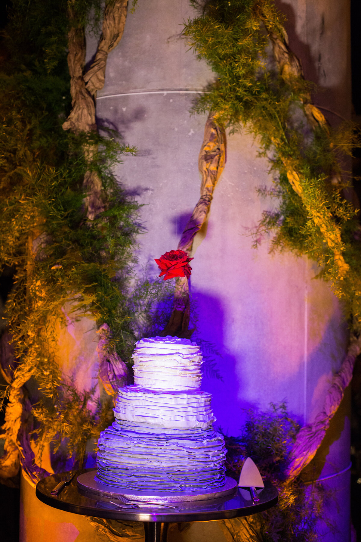 37 - Dali Museum St. Pete Wedding Alice in Wonderland Cake - Tampa Bay Wedding Planner