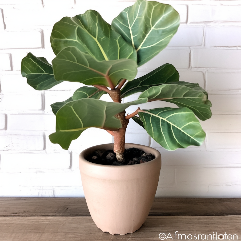 ygioots_realistic_fig_leaf_plant_small_in_a_clay_pot_--niji_5_372dff83-bfbe-4652-a22f-e974d3ab4ffd