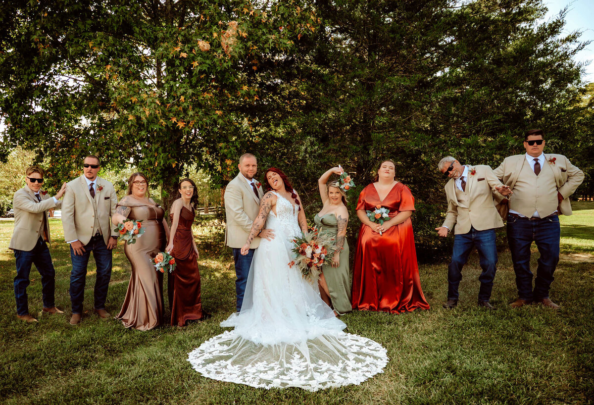 Golden Clover Photography - Dalton and Kelsey Wedding - Bridal Party Portraits-87 copy