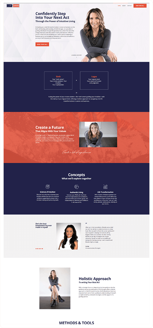 Brenda Website Design