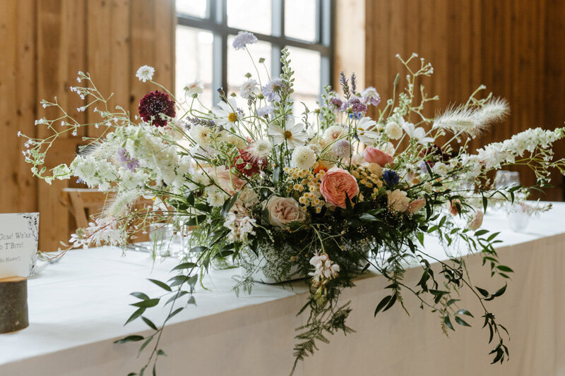 top table flowers