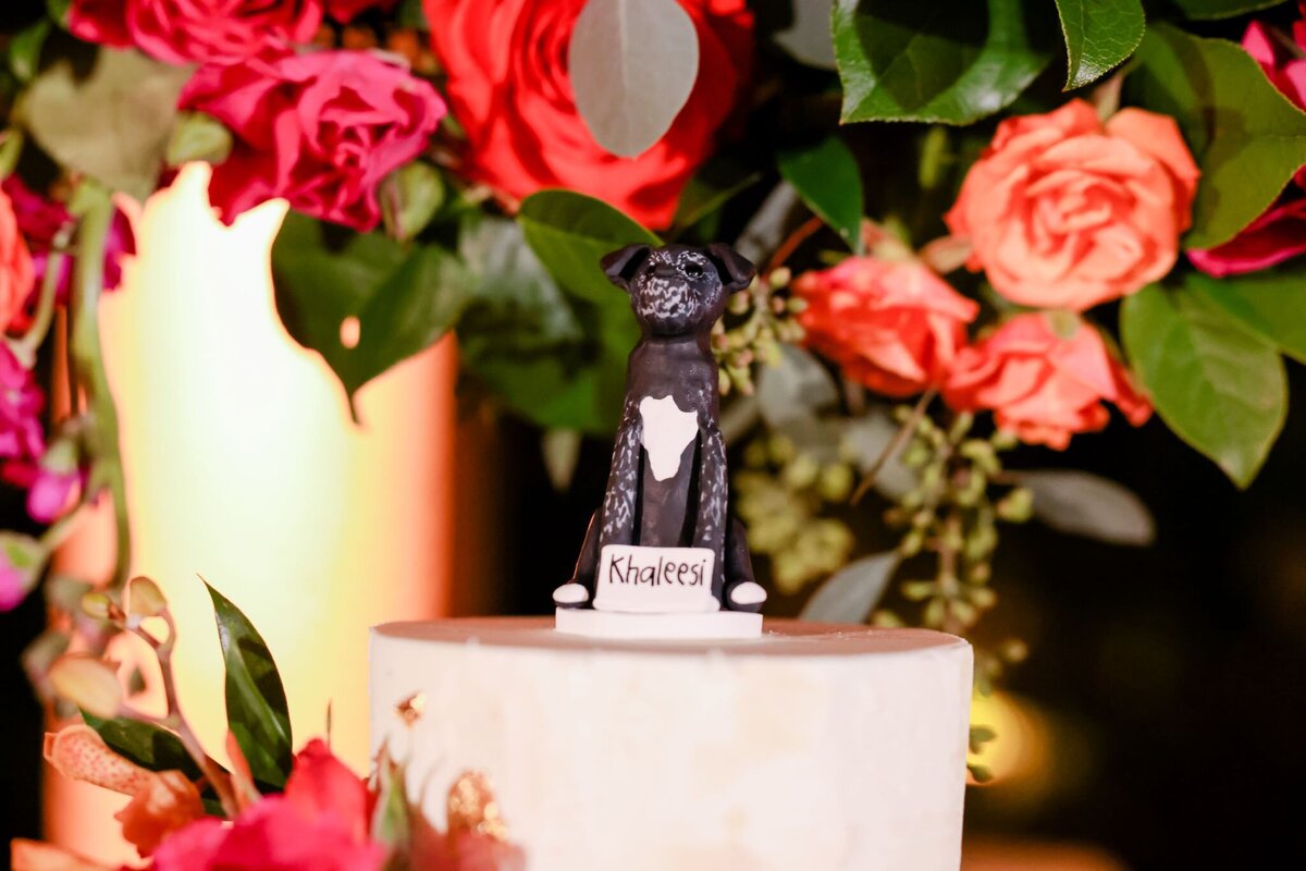 33 - Vinoy Hotel St. Pete Wedding Reception Wedding Cake Topper - Tampa Bay Wedding Planner