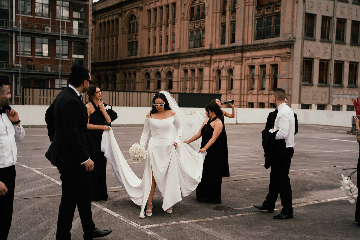 Stylish Melbourne Inner City Wedding-289