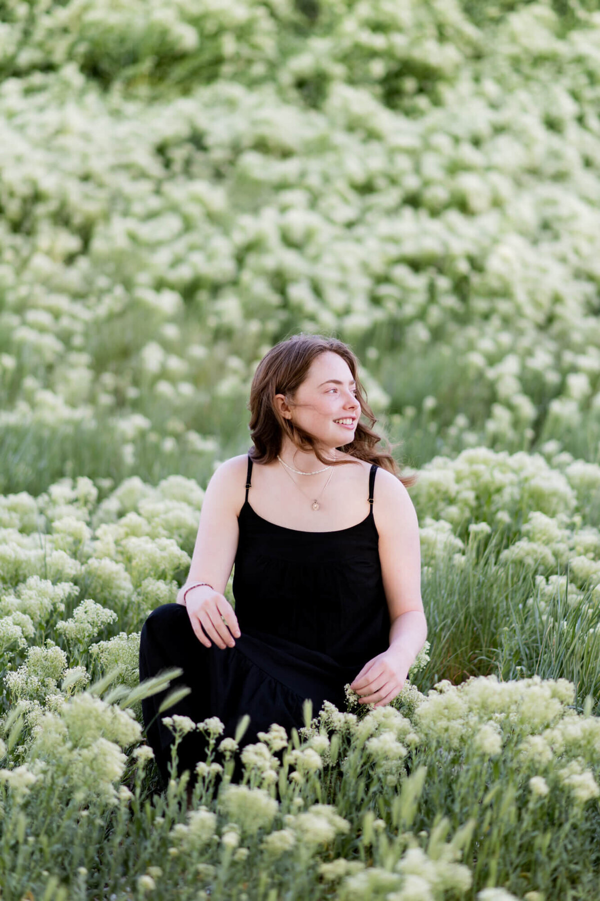 spring-flowers-senior-session