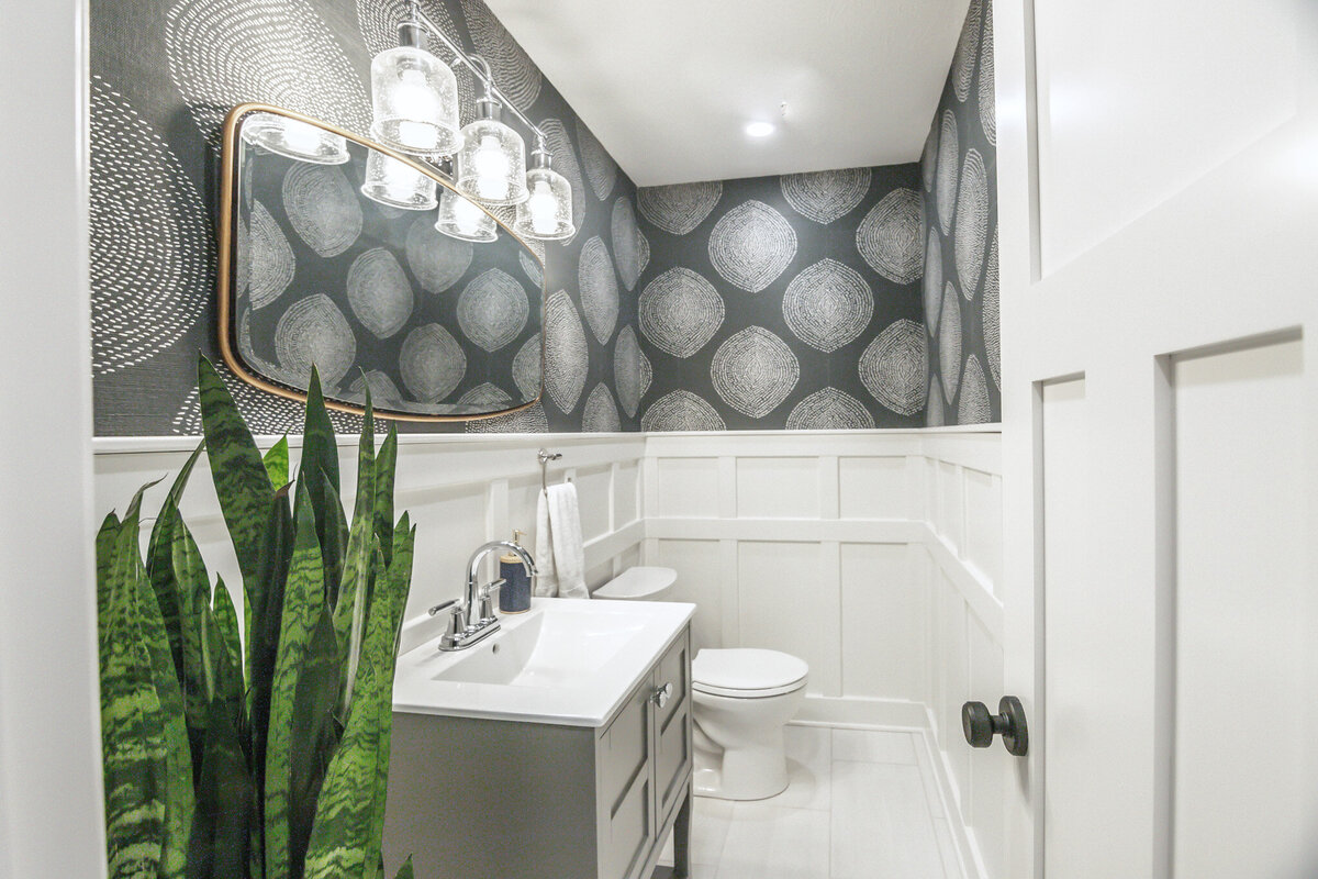 Project blu home renovation bathroom design