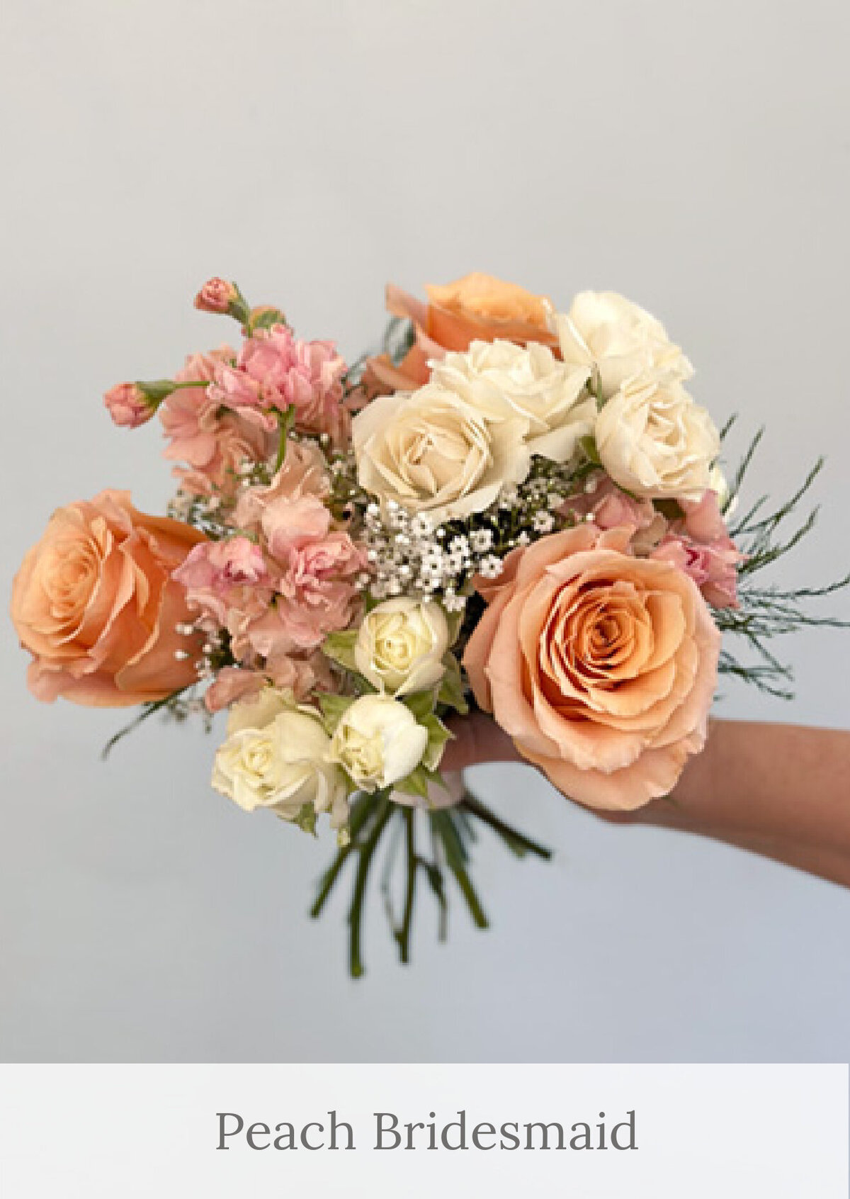 Peach Bridesmaid (1)