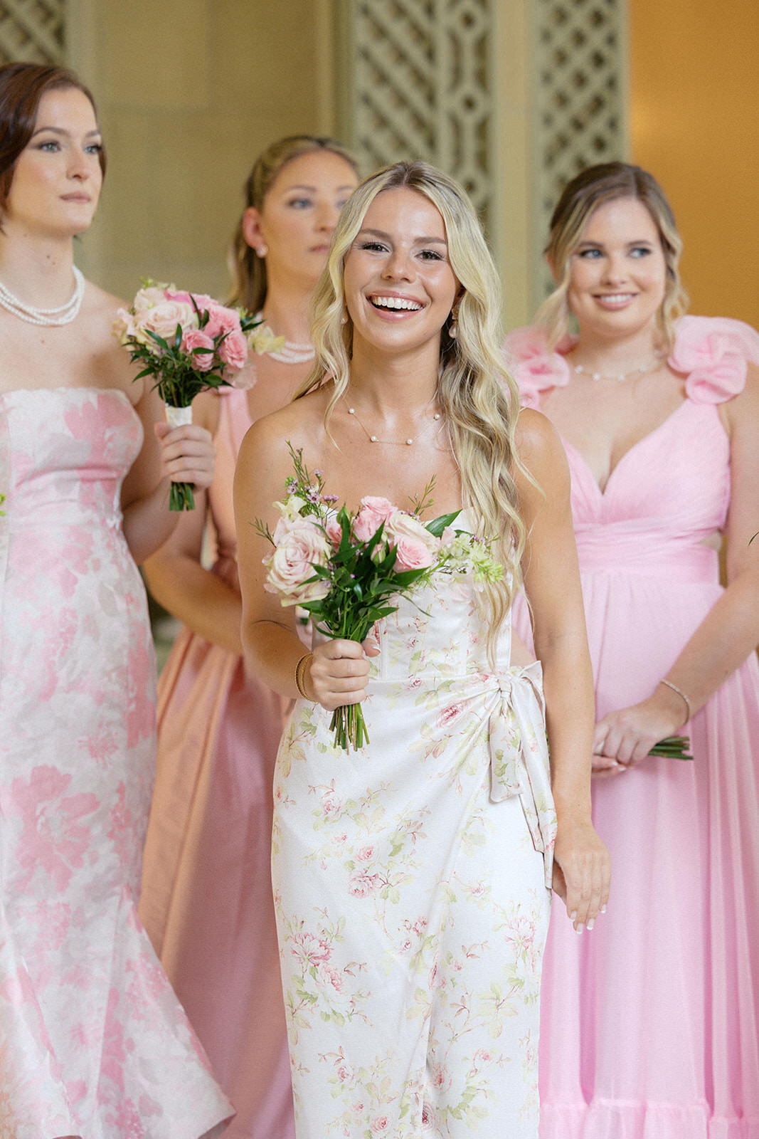 Pink destination wedding in newport-Halie Child Photography-32
