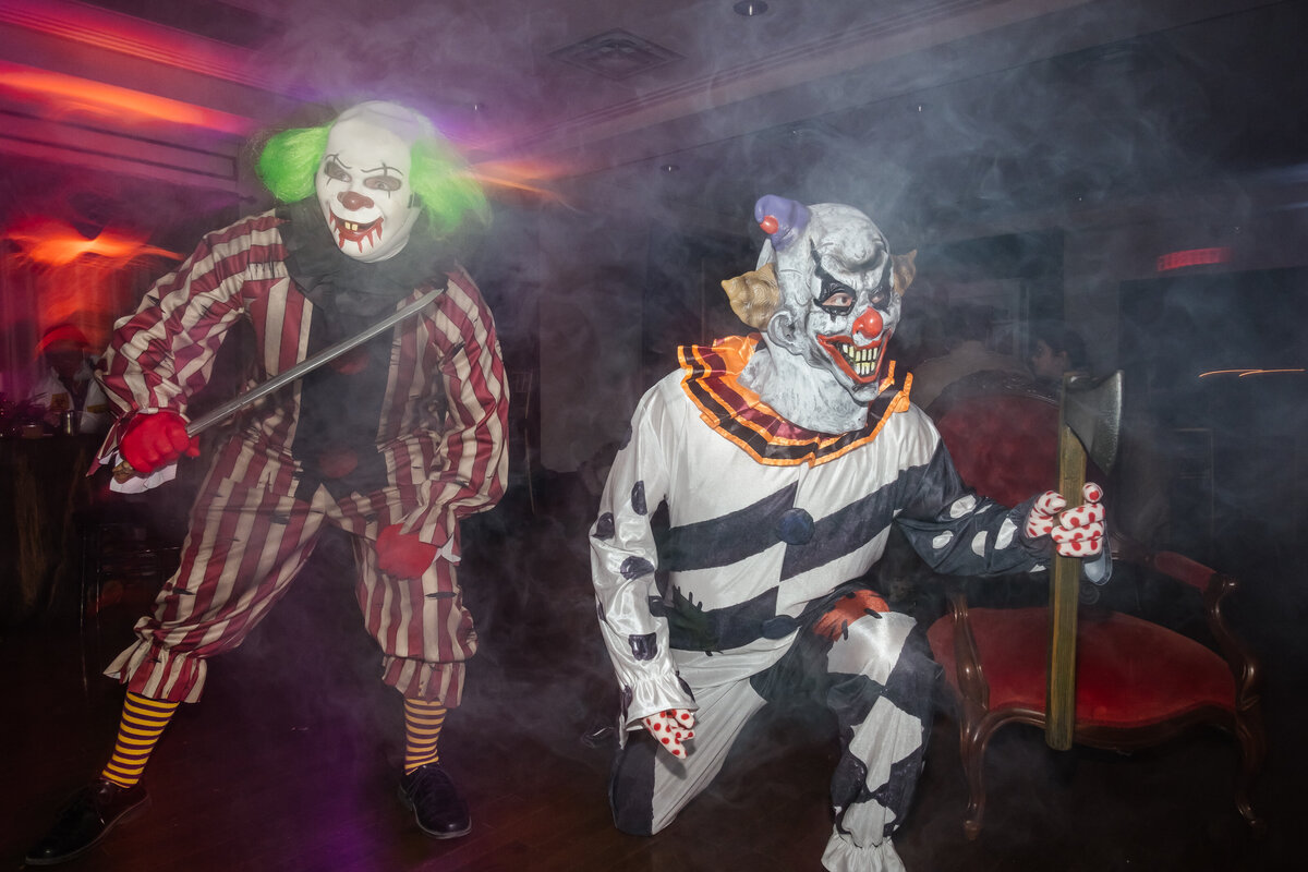 40 - St. Petersburg Halloween Wedding Crazy Clowns Entertainment - Tampa Bay Wedding Planner