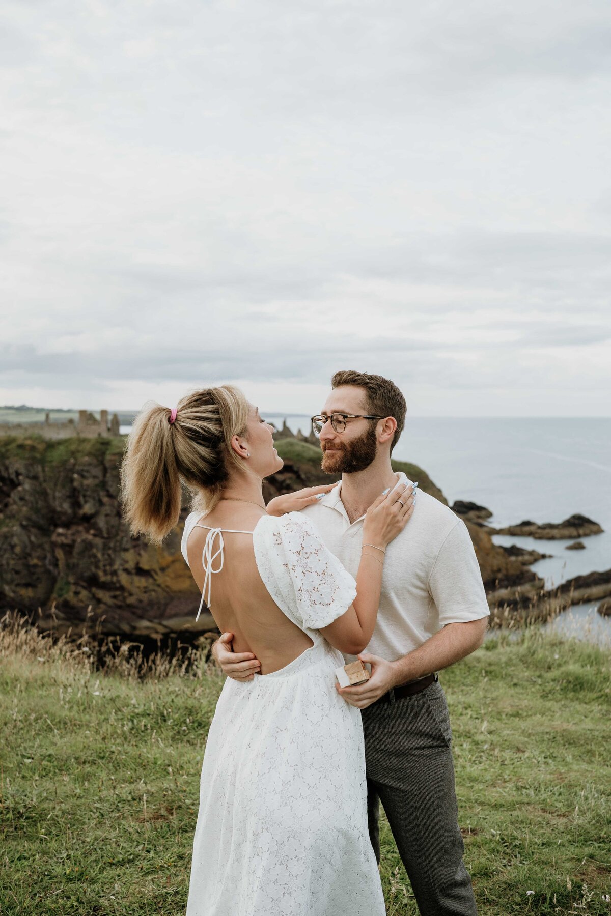 Scott Arlow Photography - Dunnottar Castle Engagement Wedding Photos-9