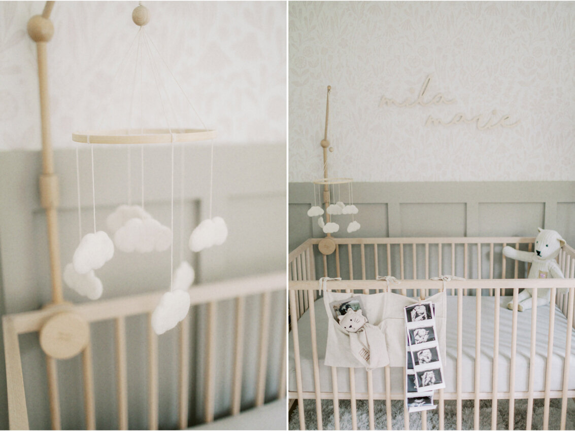 Akron and Cleveland in home newborn photography