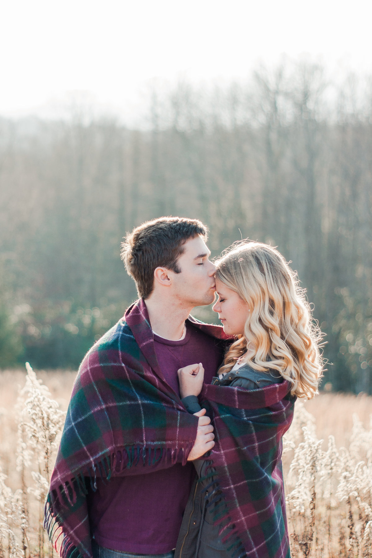 Blue Ridge Parkway Engagement Adventure photographed by Boone Photographer Wayfaring Wanderer.