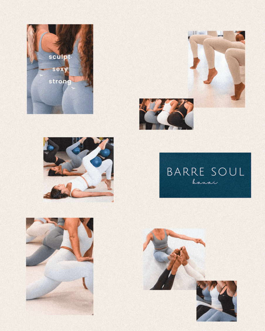 custom branding barre soul kauai