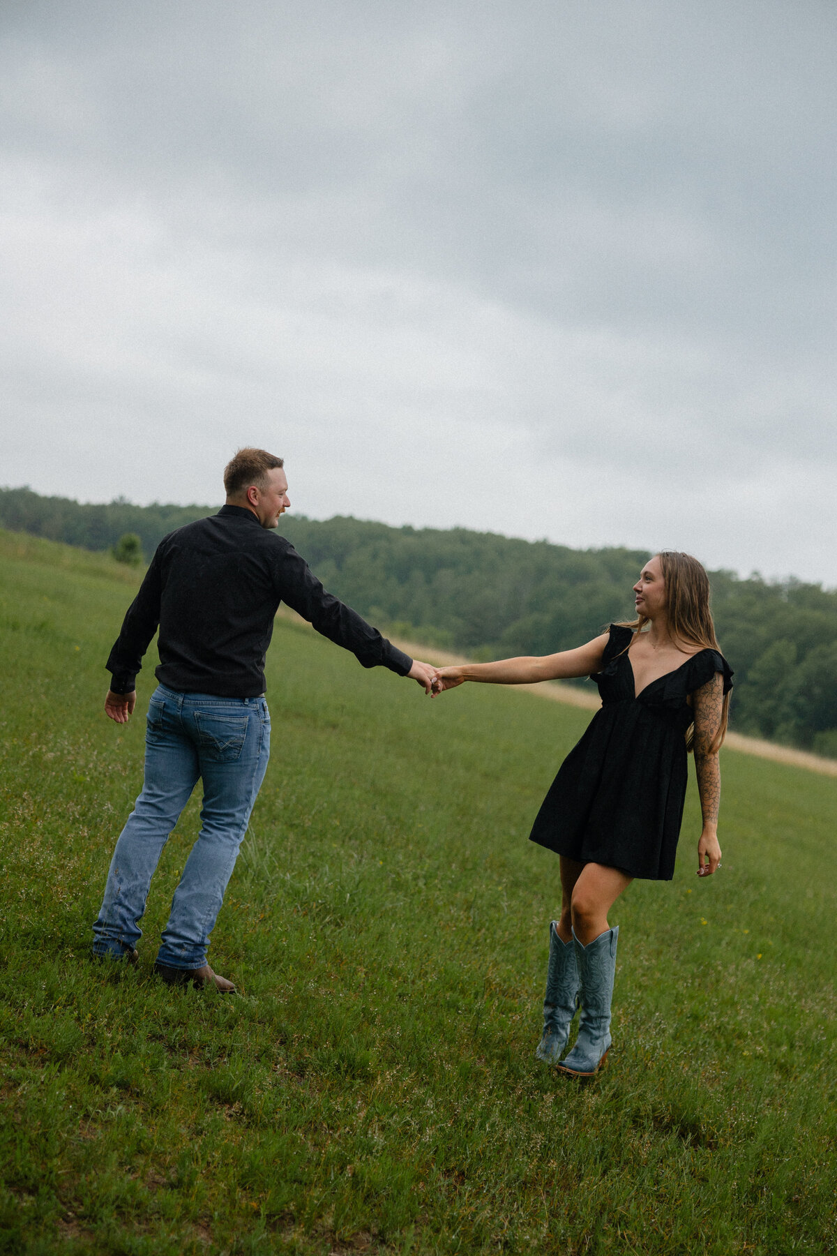 Alicia and Zach's Scandia, Minneosta Engagement Photography-188