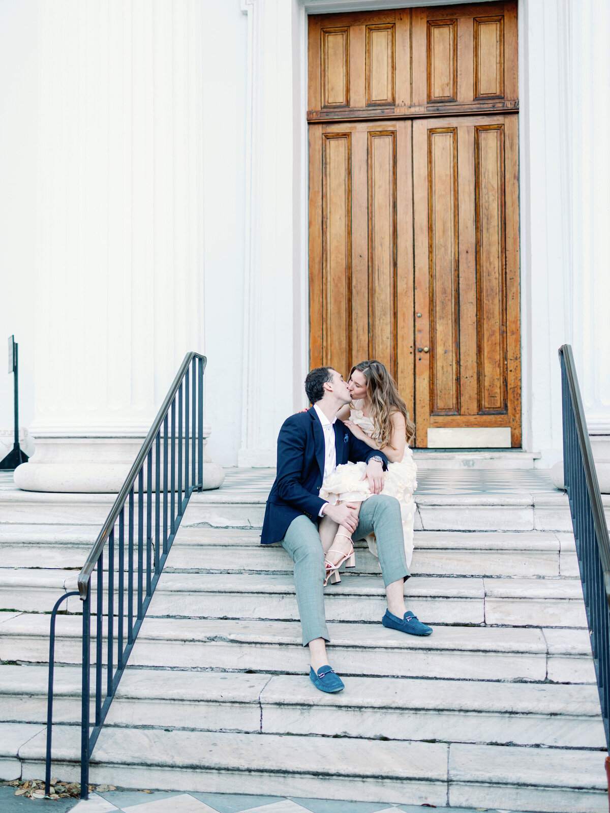 Downtown Charleston Engagement Photos